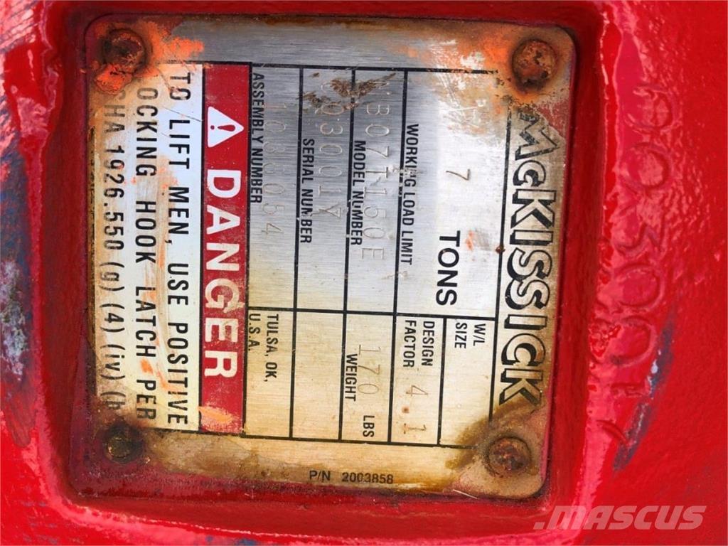  McKissick Nosturien osat ja lisävarusteet