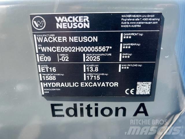 Wacker Neuson ET 16 Telakaivukoneet