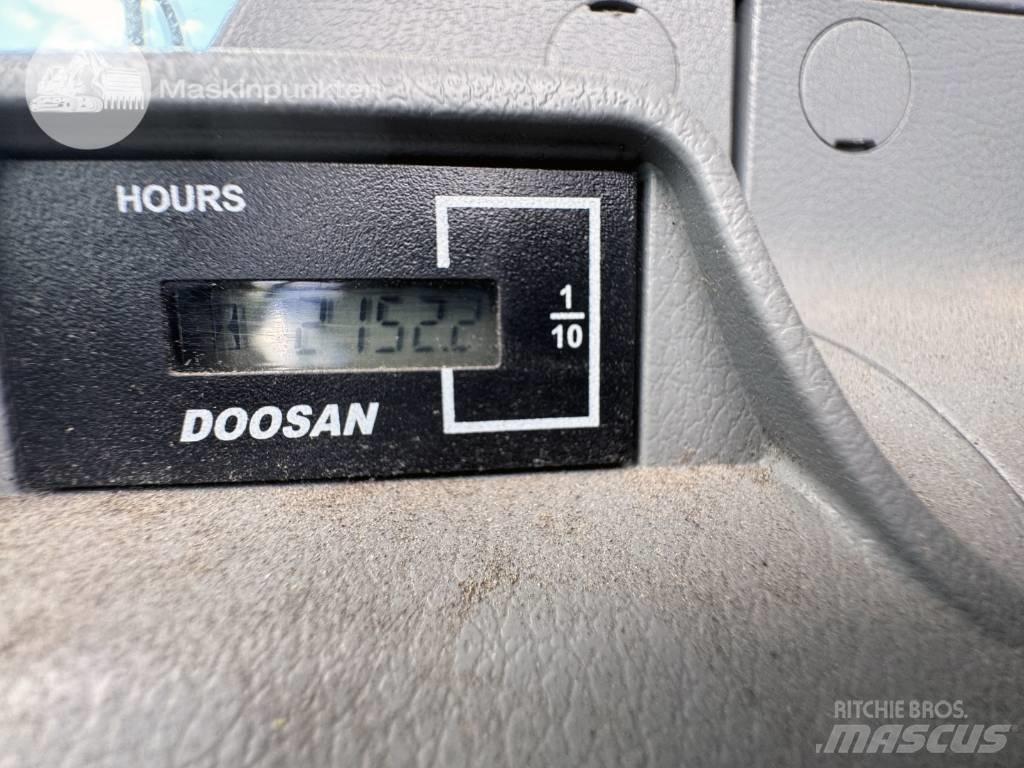 Doosan DX 160 W Pyöräkaivukoneet