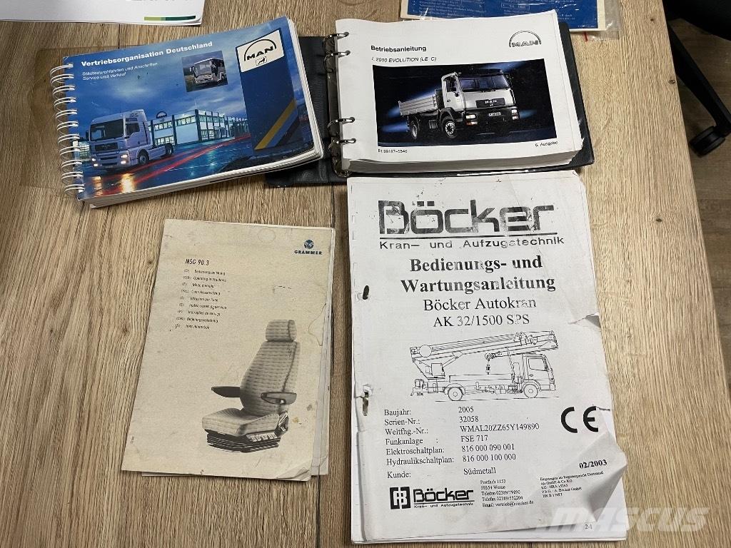 Böcker AK 32/1500 Mobiilinosturit