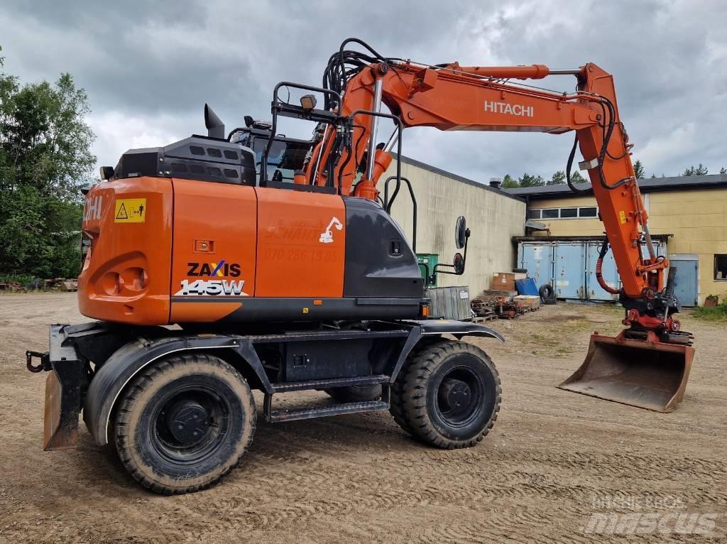 Hitachi ZX 145 W-6 Pyöräkaivukoneet