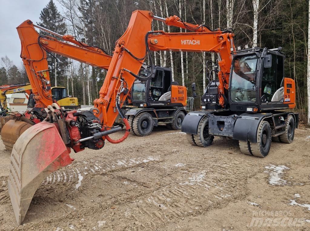 Hitachi ZX 145 W-6 Pyöräkaivukoneet