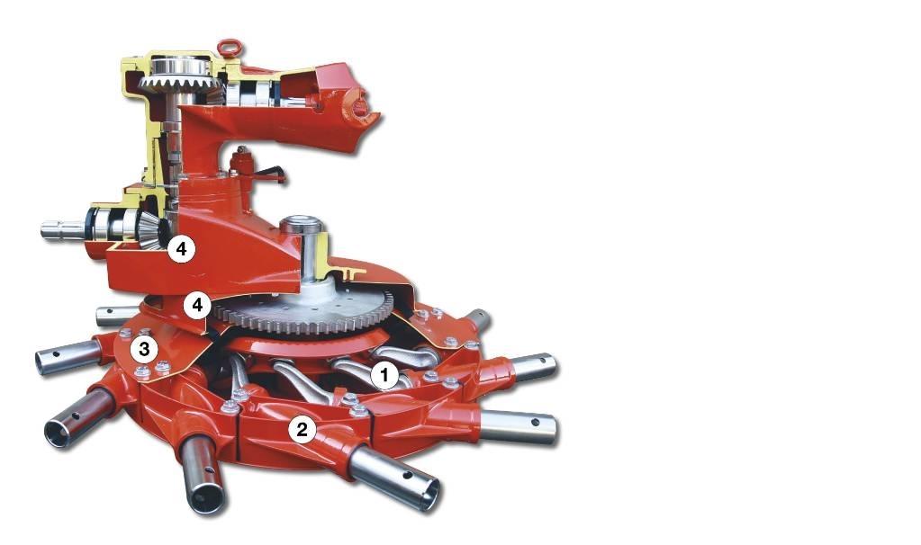 Kuhn GA 8731 Pöyhimet ja haravat