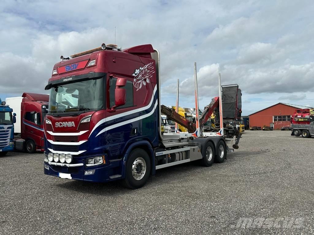 Scania R650B 6X4 NB Puuautot