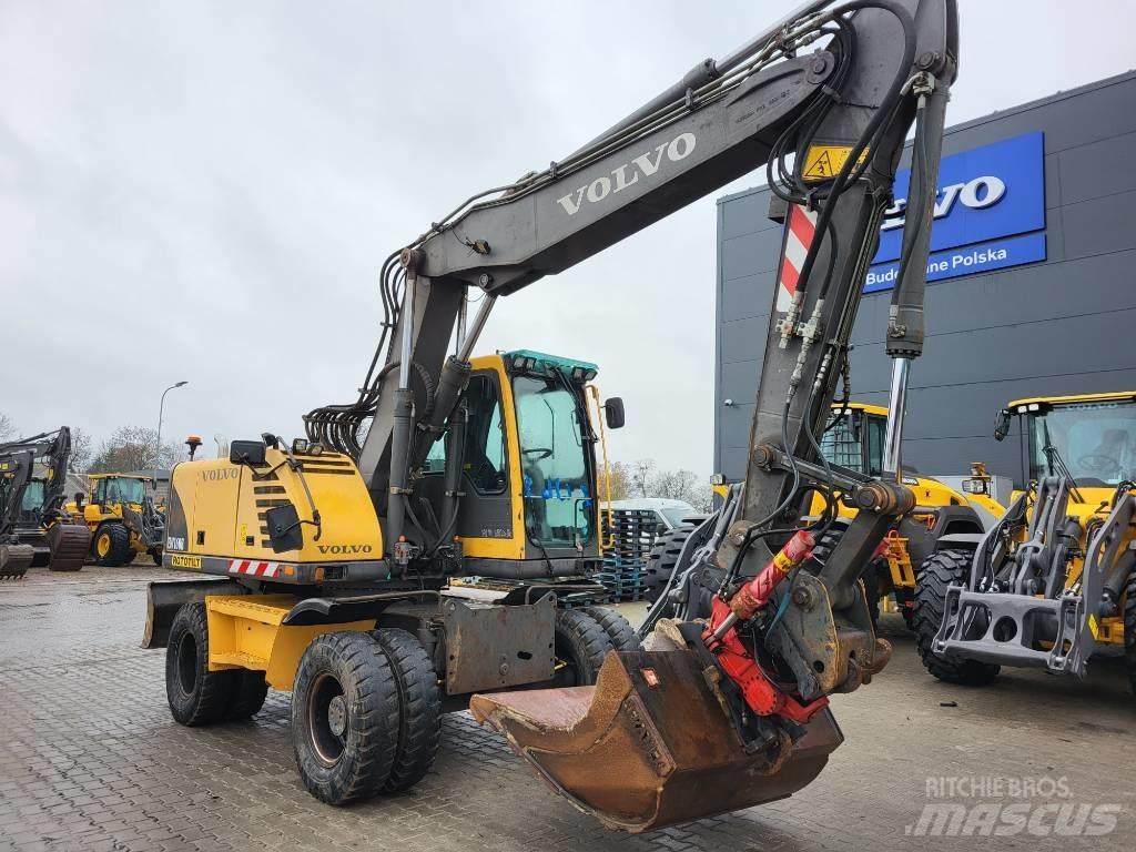 Volvo EW160B Pyöräkaivukoneet