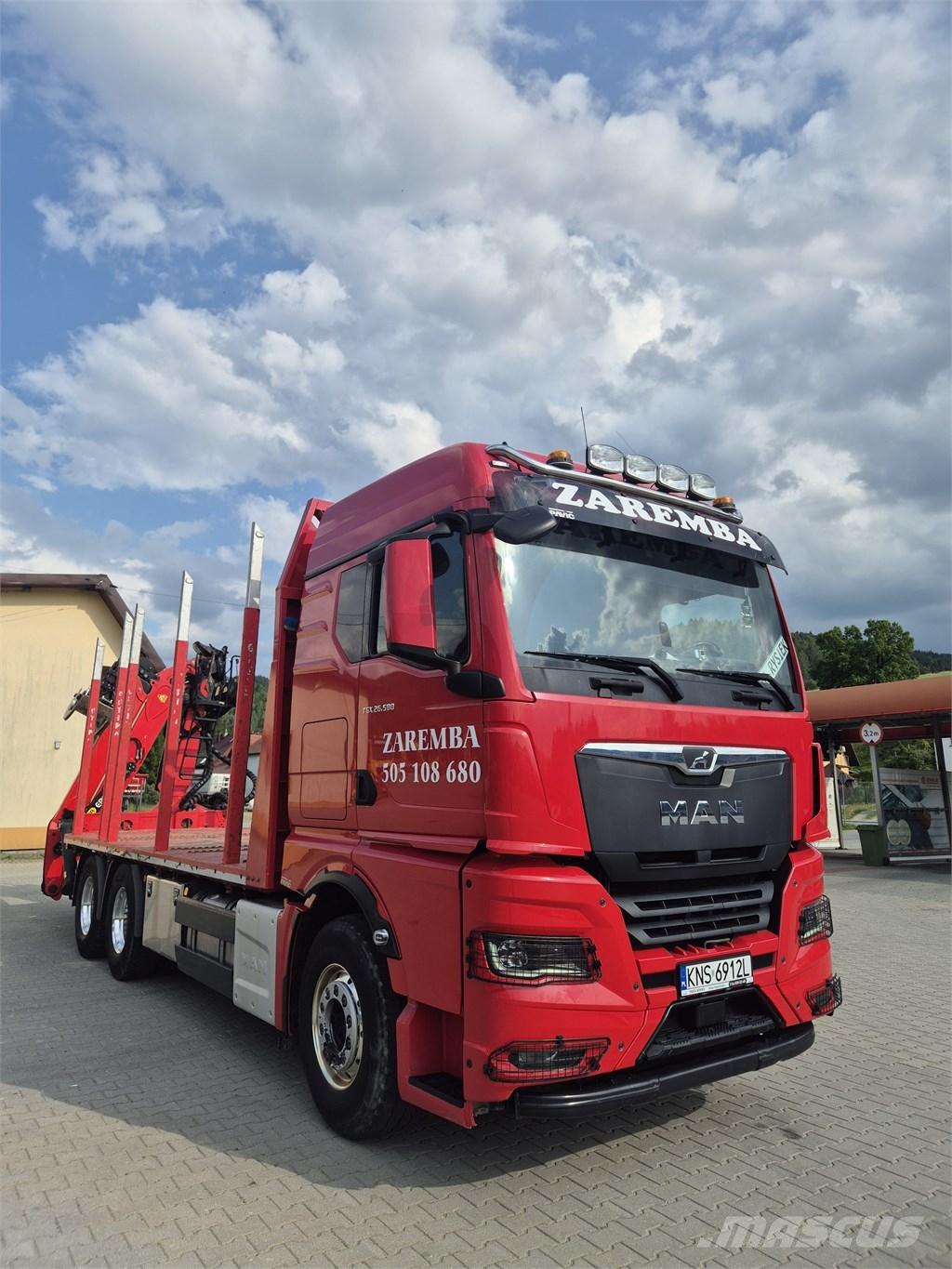 MAN TGX 26.580 Puuautot