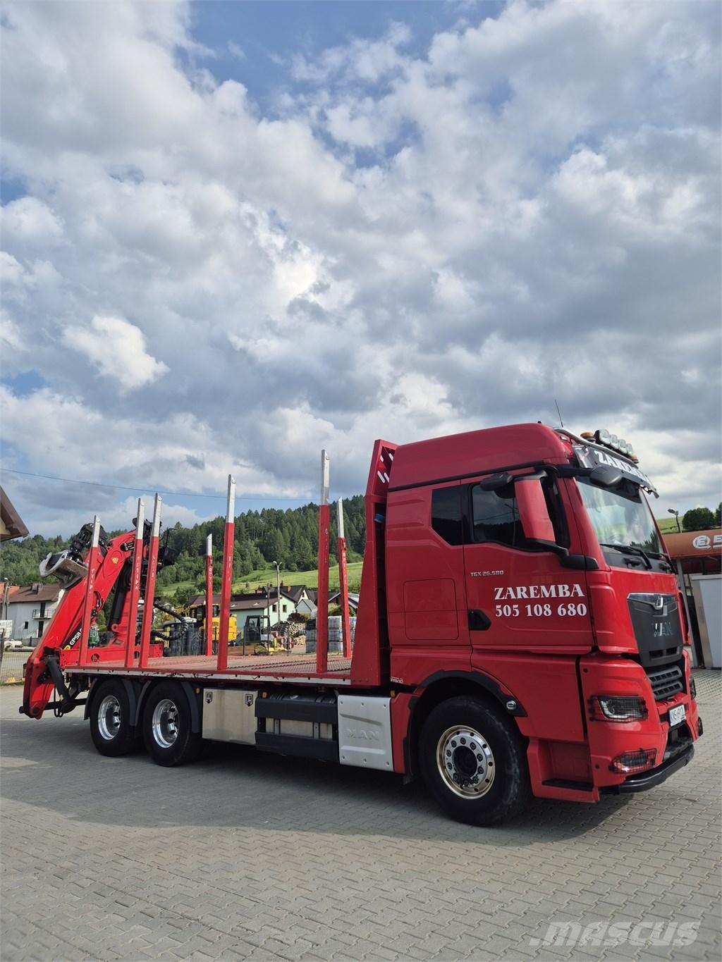 MAN TGX 26.580 Puuautot