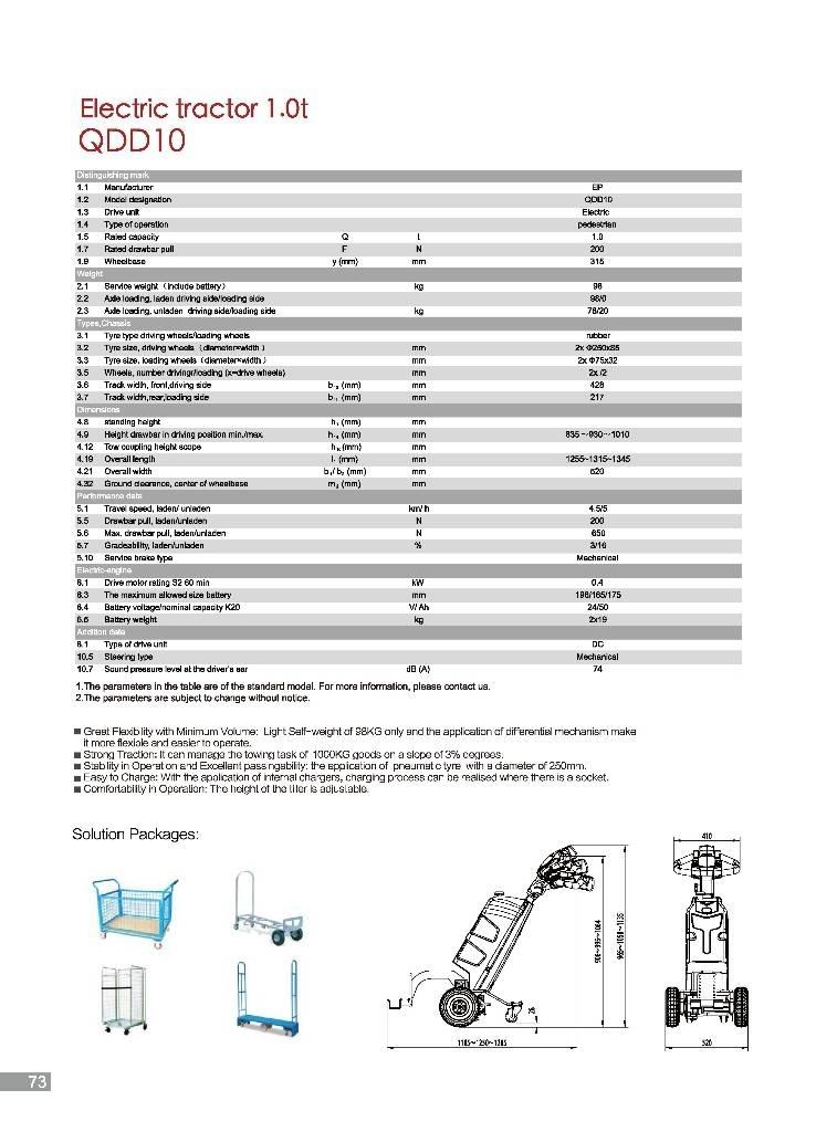 EP QDD10 Vetotrukit