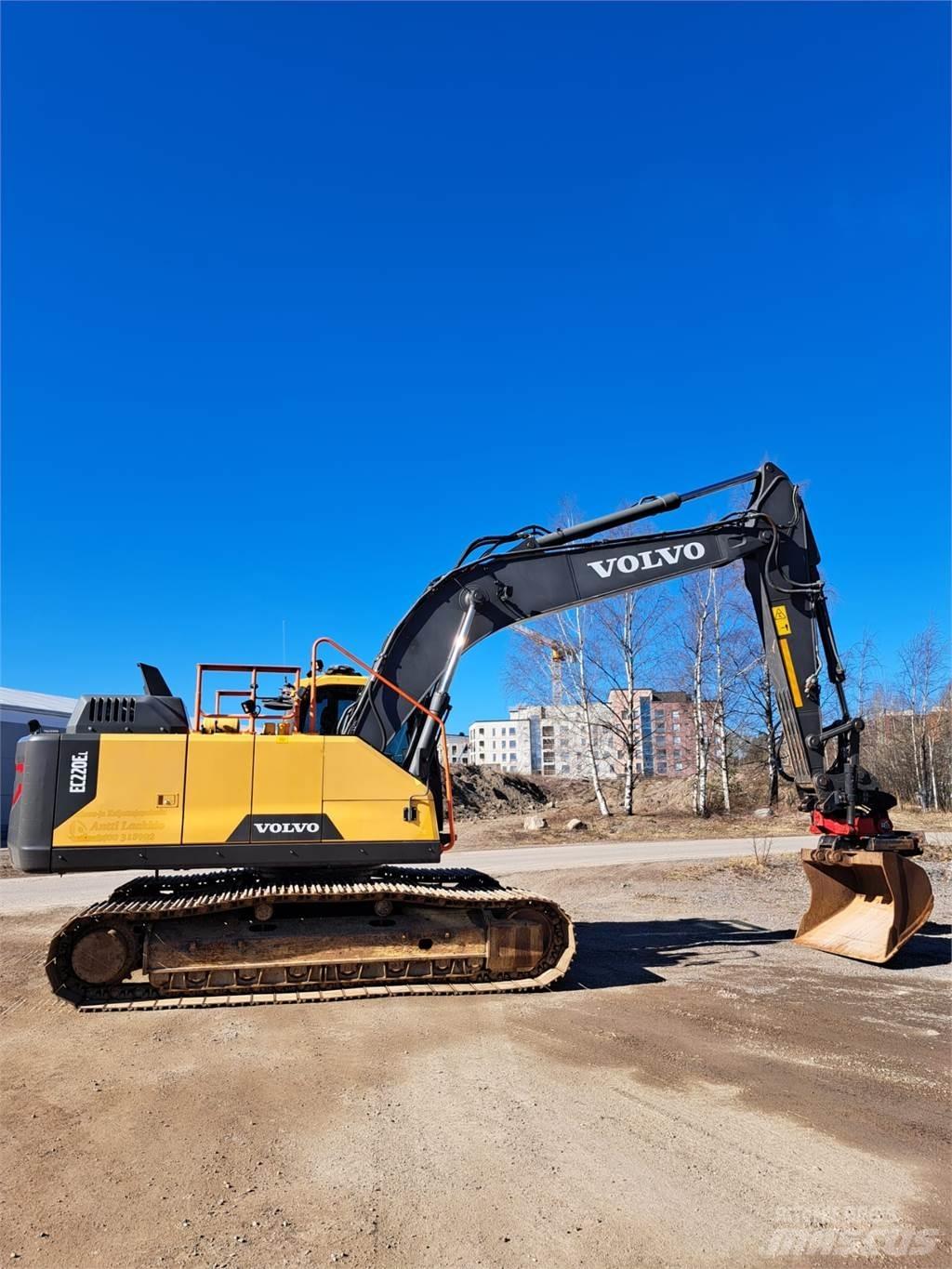 Volvo EC220EL Telakaivukoneet