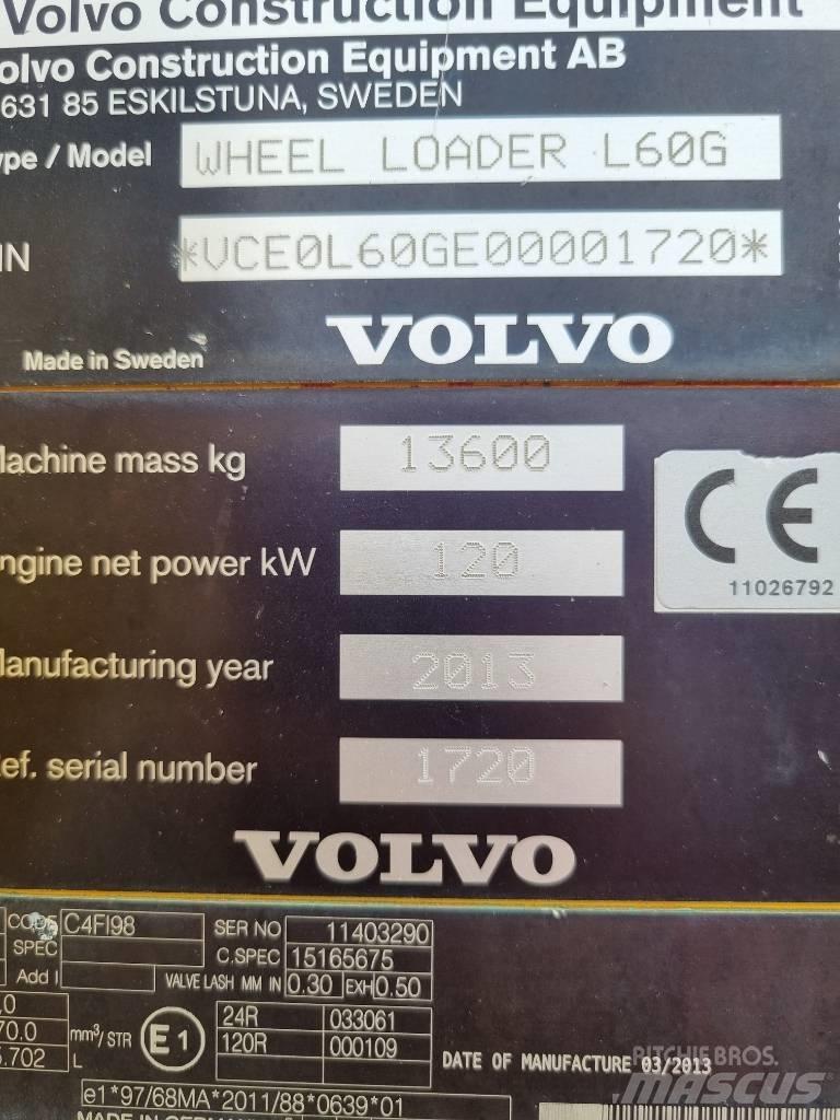 Volvo L 60 G Pyöräkuormaajat
