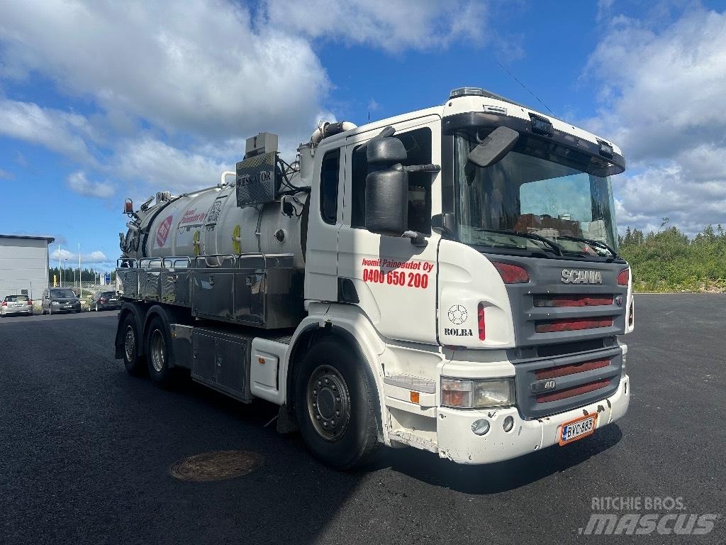 Scania P340 6x2*4 Paine-/imuautot