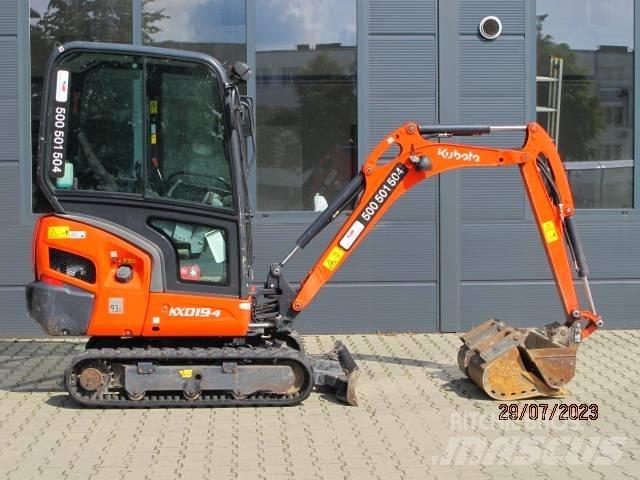 Kubota KX 019-4 Minikaivukoneet < 7t