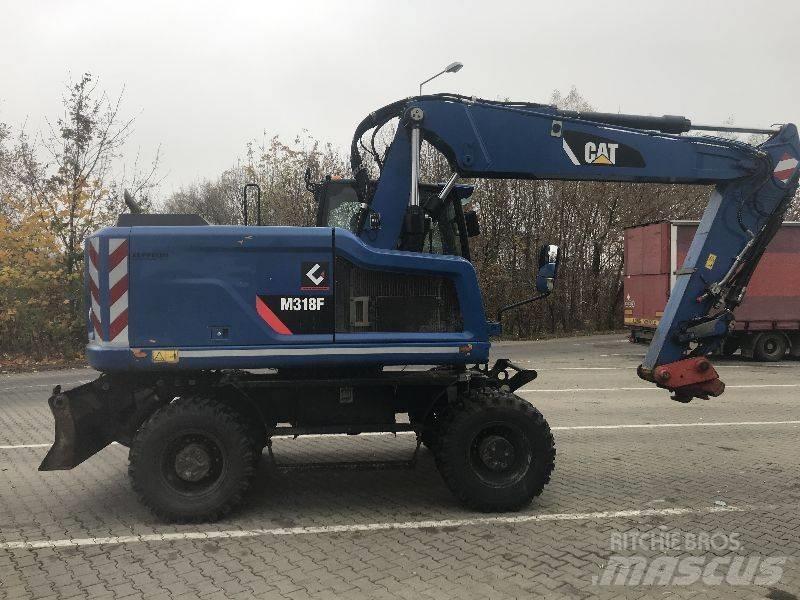 CAT M318F Pyöräkaivukoneet