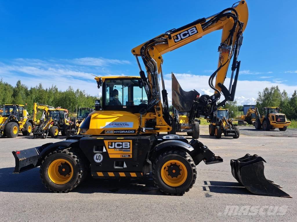 JCB Hydradig Pyöräkaivukoneet
