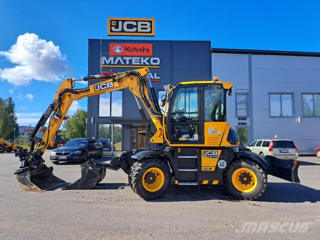 JCB Hydradig Pyöräkaivukoneet