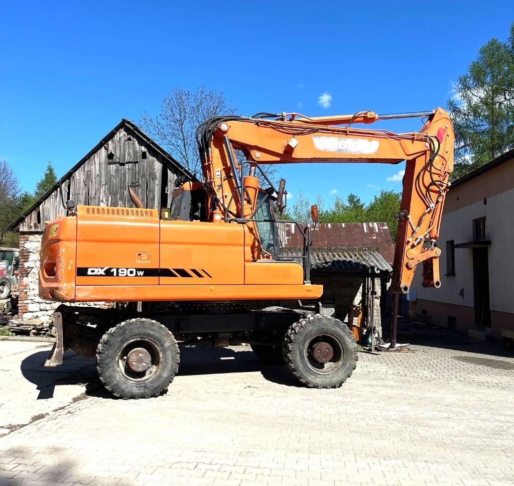 Doosan DX 190 W-3 Pyöräkaivukoneet