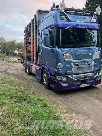Scania R650B6X4NB Puuautot