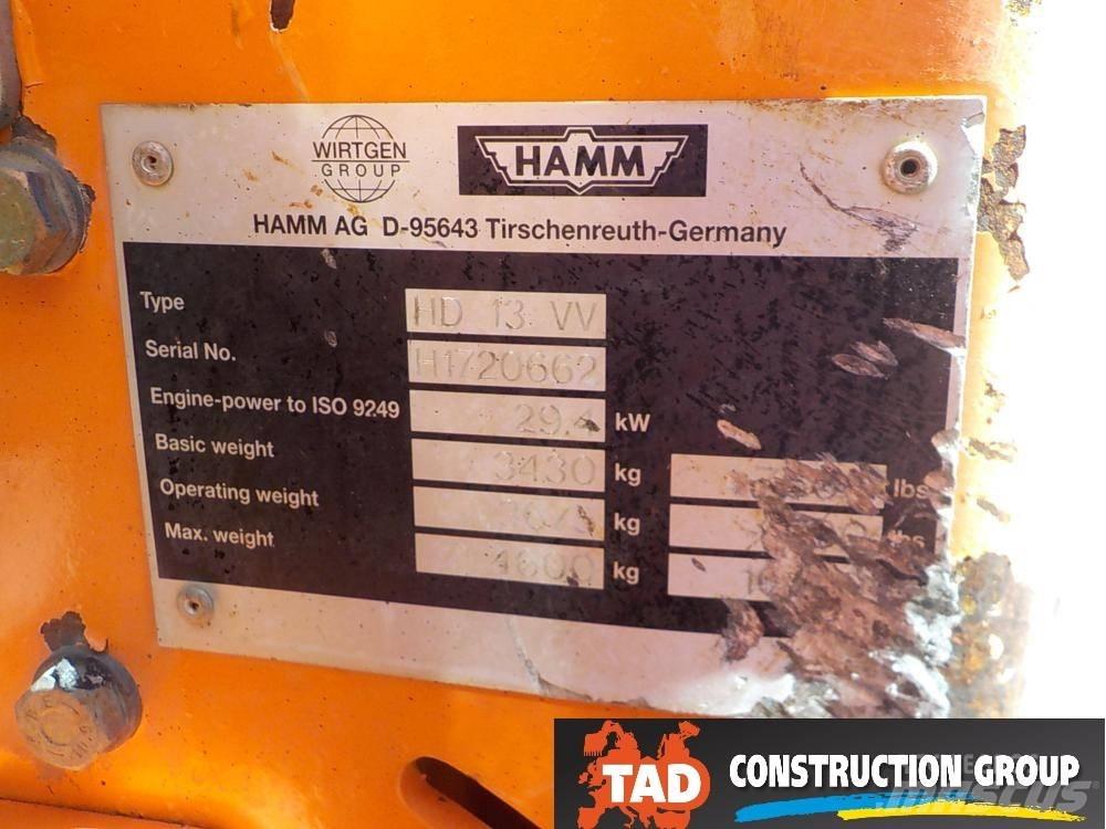 Hamm HD 13 VV Tandemjyrät