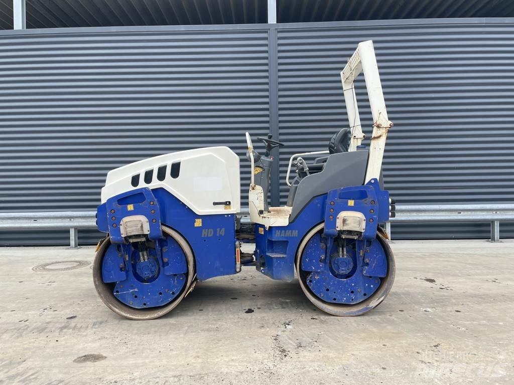 Hamm HD 14 VV Tandemjyrät