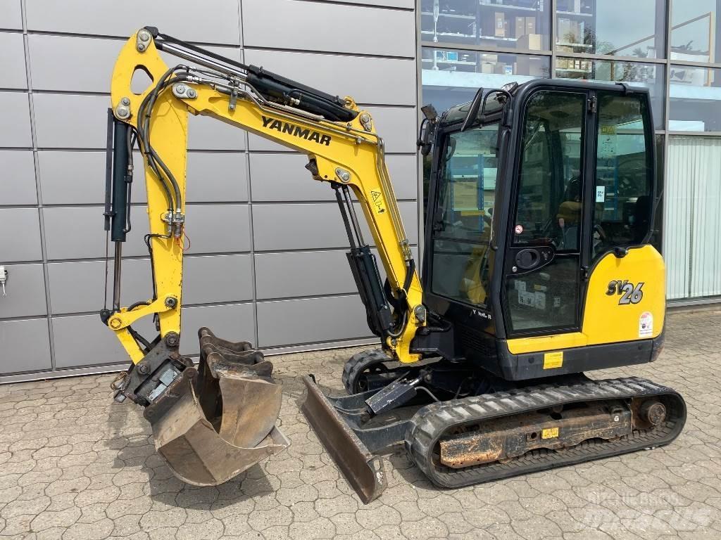 Yanmar SV 26 Minikaivukoneet < 7t