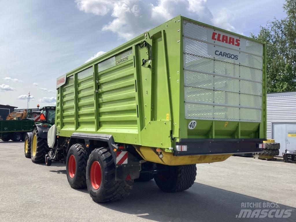 CLAAS Cargos 8500 Keräävät noukinvaunut ja silppurivaunut