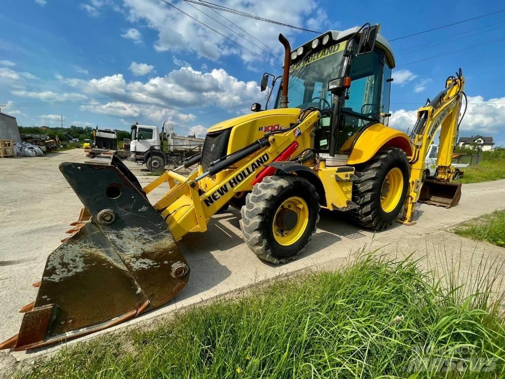 New Holland B 100 C Kaivurikuormaajat