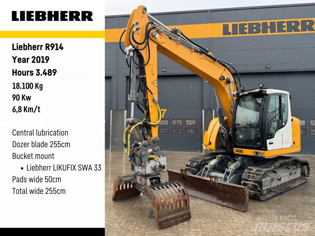 Liebherr R914 Telakaivukoneet