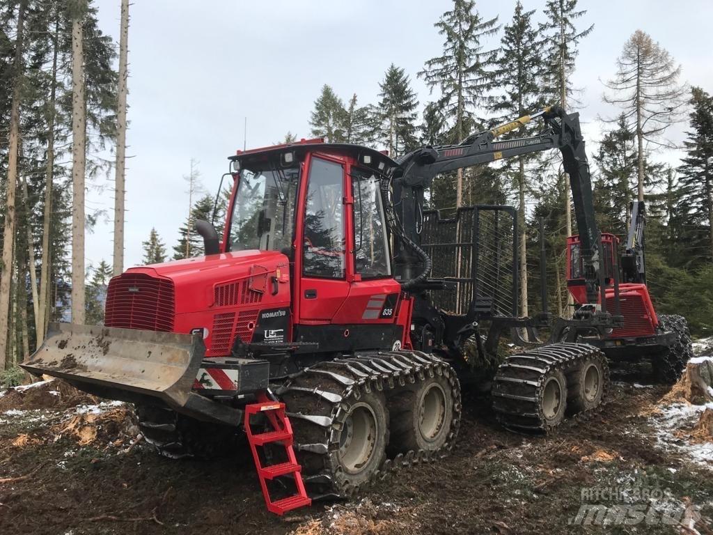 Komatsu 835 Kuormatraktorit