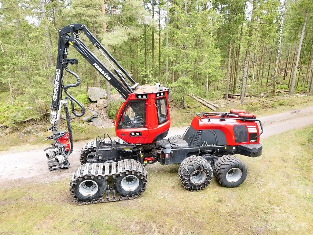 Komatsu 901 XC Harvesterit