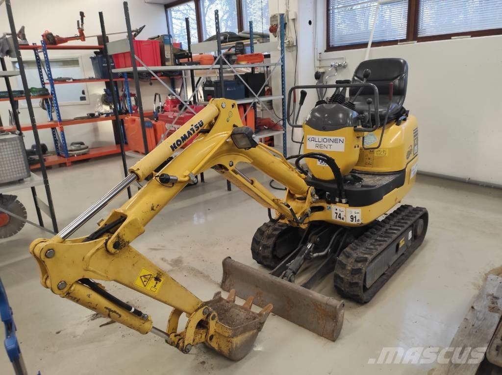 Komatsu PC 09-1 Minikaivukoneet < 7t