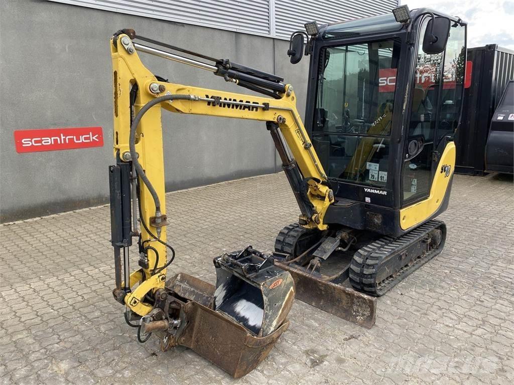 Yanmar SV18 Pyöräkaivukoneet