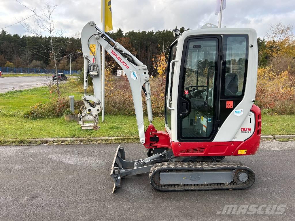 Takeuchi TB 216A V4 Minikaivukoneet < 7t