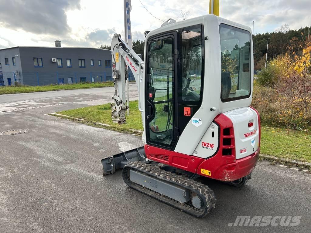 Takeuchi TB 216A V4 Minikaivukoneet < 7t