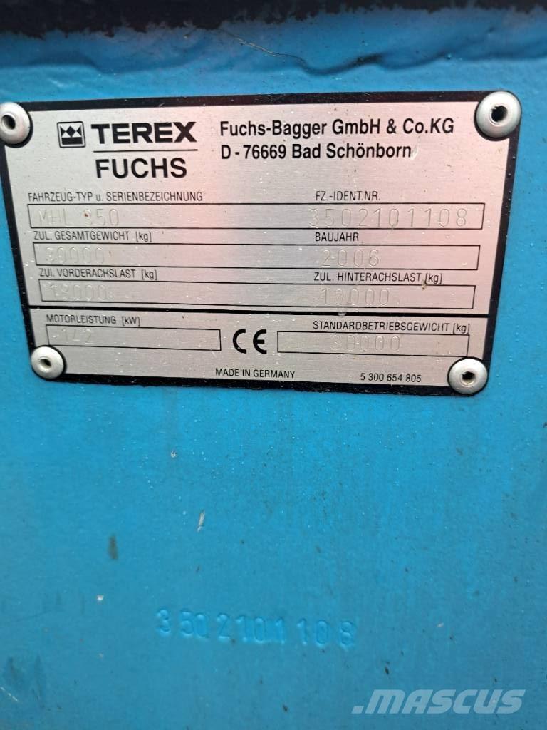 Fuchs MHL 350 Jätteenkäsittelijät