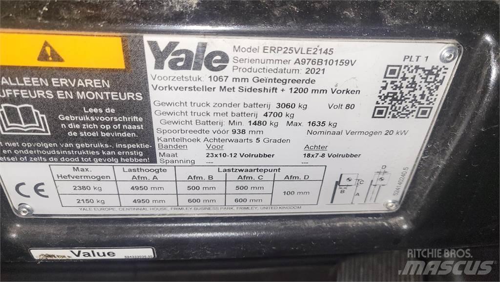 Yale ERP25VL 2021 Sähkötrukit