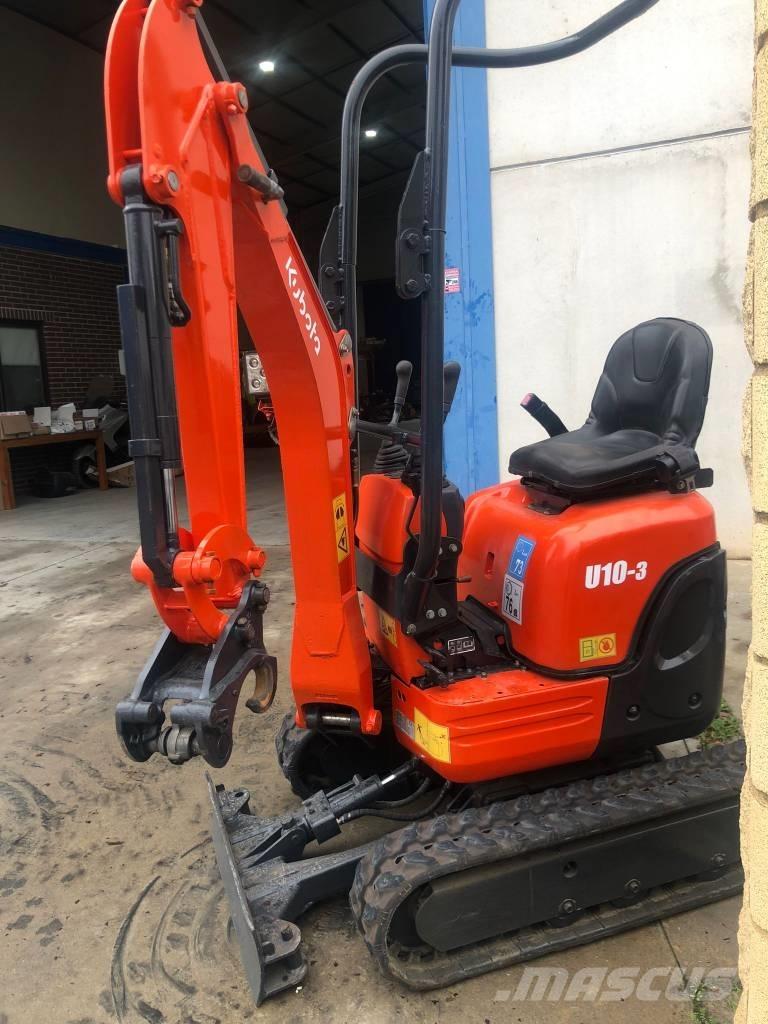 Kubota U 10-3 Minikaivukoneet < 7t