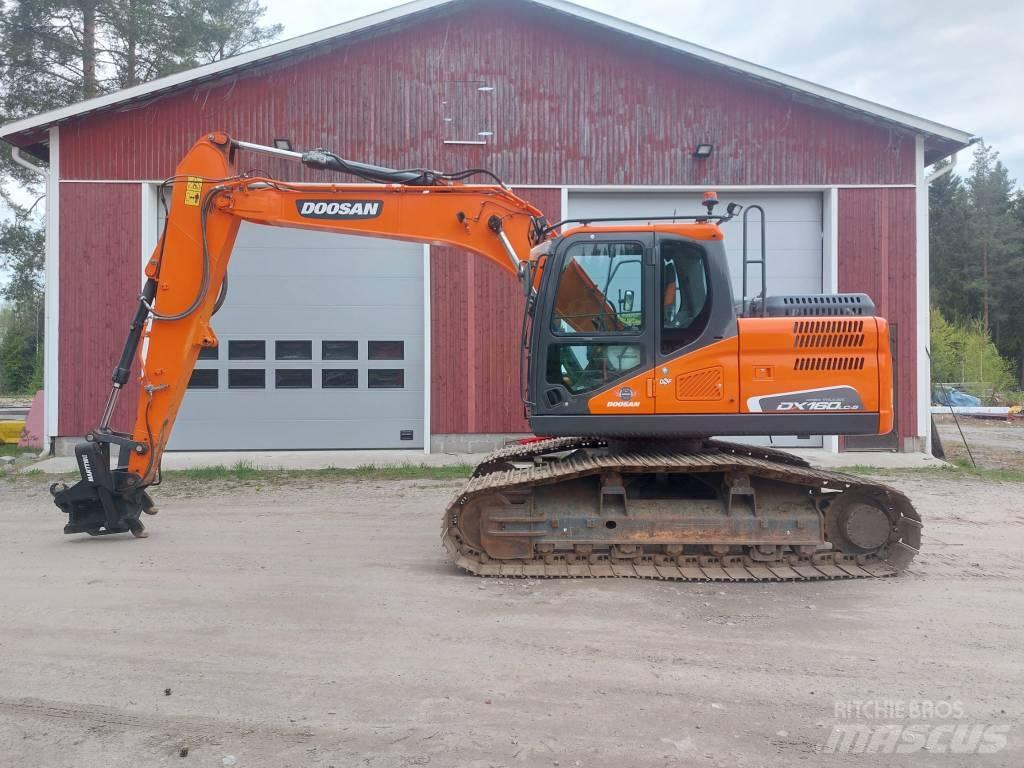 Doosan DX160LCH-5 Telakaivukoneet