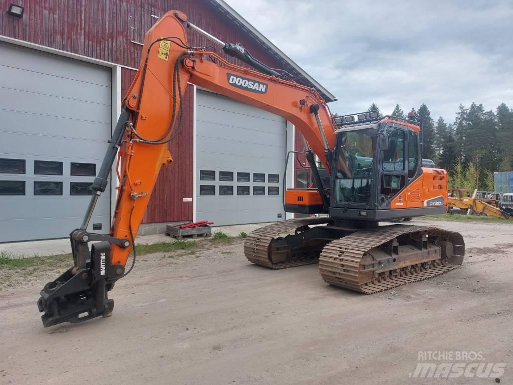 Doosan DX160LCH-5 Telakaivukoneet
