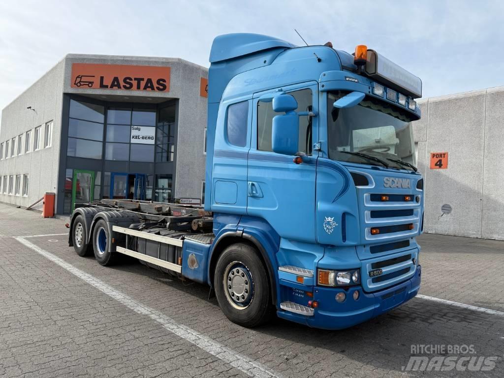 Scania R 500 Kontti-/tasonostoautot