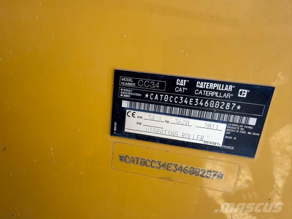 CAT CC 34 Yhdistelmäjyrät