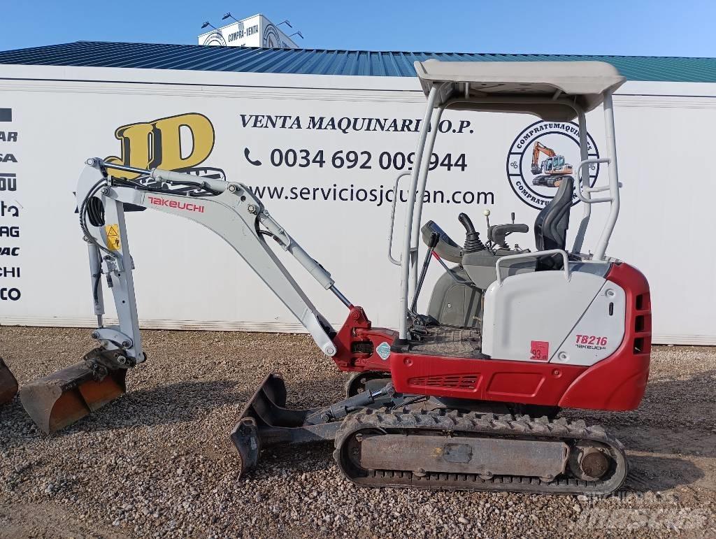Takeuchi TB 216 Minikaivukoneet < 7t