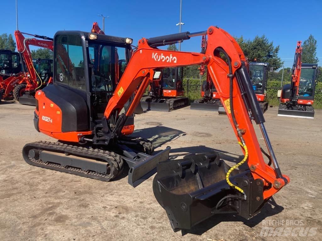 Kubota KX027-4 Minikaivukoneet < 7t