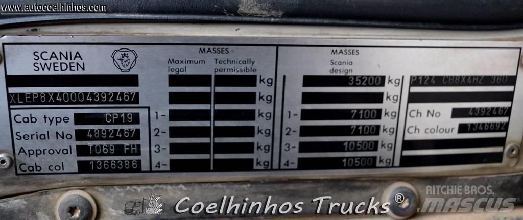 Scania 124C 360 Sora- ja kippiautot
