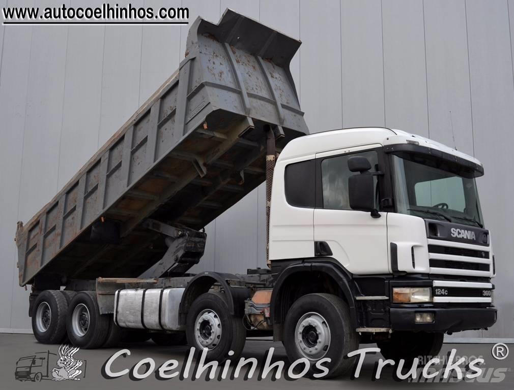 Scania 124C 360 Sora- ja kippiautot