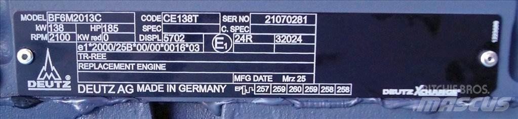 Deutz AG BF6M2013C Moottorit