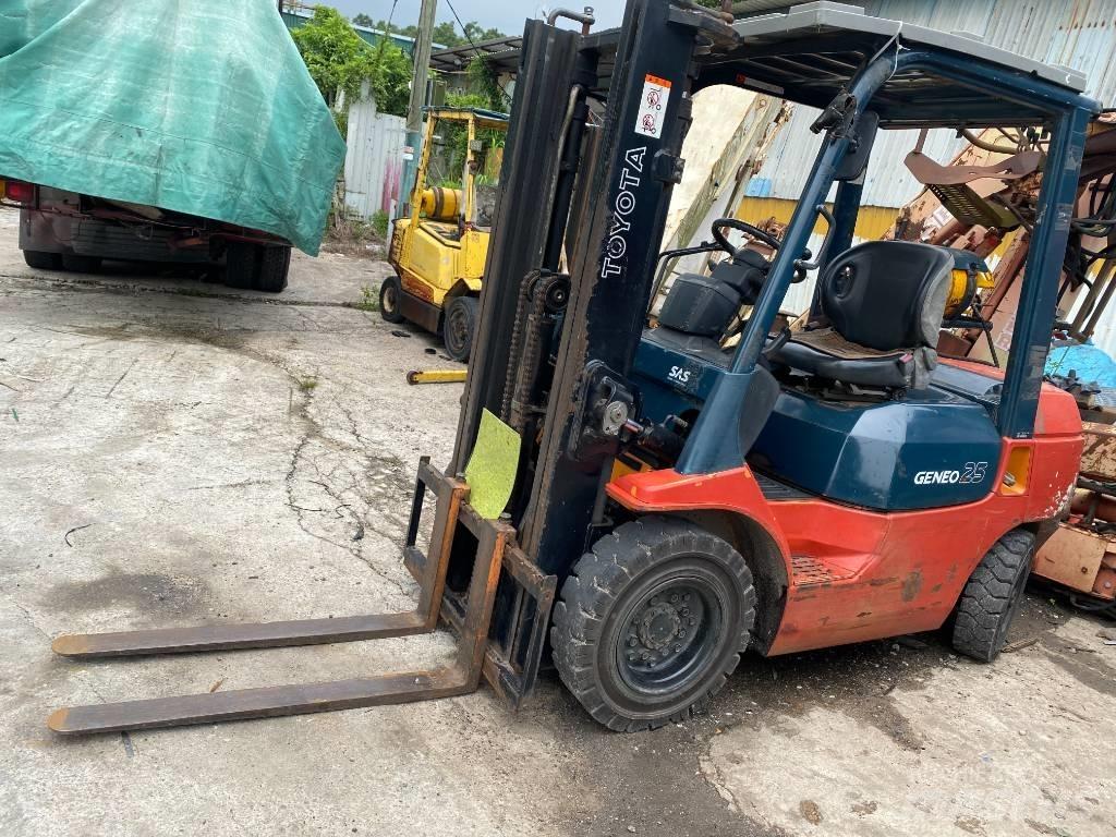 Toyota 42-7 FG 25 Nestekaasutrukit
