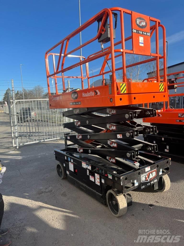 Haulotte Compact 10 Saksilavat