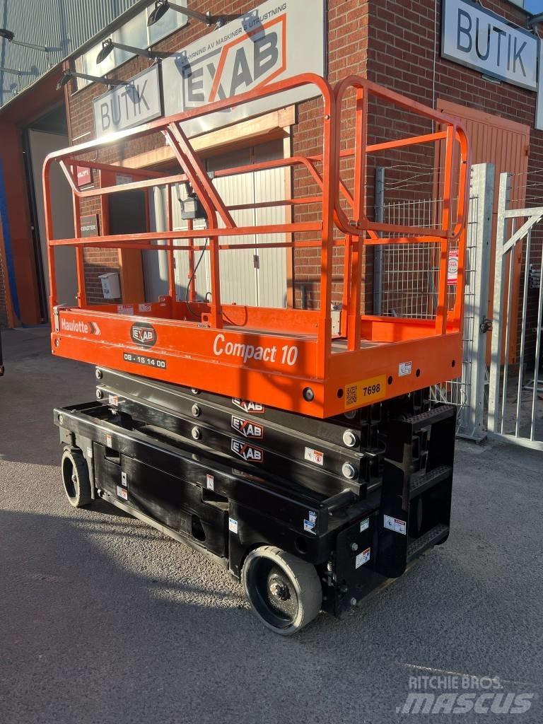 Haulotte Compact 10 Saksilavat