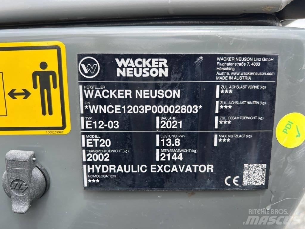 Wacker Neuson ET20 Telakaivukoneet