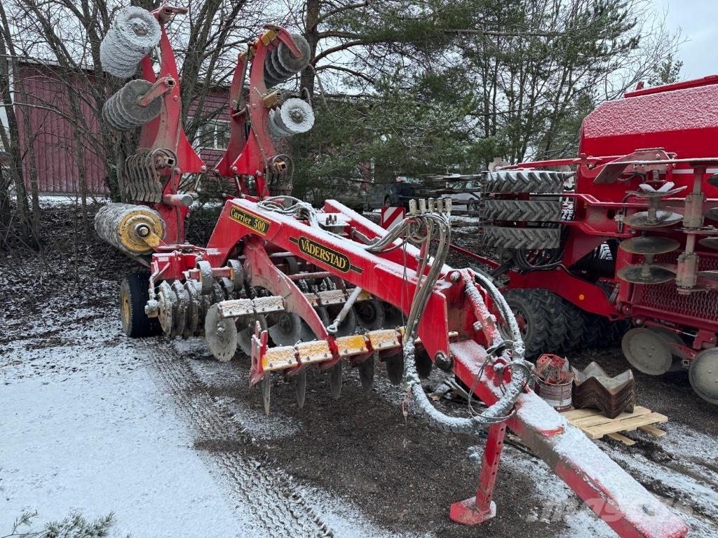 Väderstad Carrier500 Kiekkomultaimet ja lautasäkeet